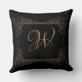 ヴィンテージロマンチックなスチームパンクフェアリーテレ クッション (裏面)