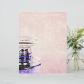 ヴィンテージロマンチックな香りのボトル文房具 (スタンド正面)