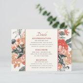 ヴィンテージロマンチックコテージコアフローラ詳細 出欠カード (スタンド正面)