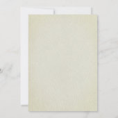 ヴィンテージロマンチックシックブライダルシャワー 招待状 (裏面)