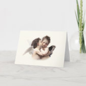 ヴィンテージロマンチックファーストキスバレンタイン シーズンカード (正面)