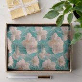 ヴィンテージロマンチックフローラデザイン 薄葉紙 (ギフト)