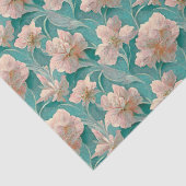 ヴィンテージロマンチックフローラデザイン 薄葉紙 (詳細)