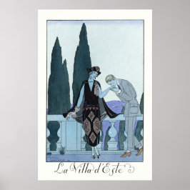 ヴィンテージロマンチックポートレートアート ポスター