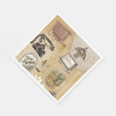 ヴィンテージロマンチック紙ナプキンス スタンダードランチョンナプキン (角)