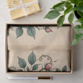 ヴィンテージロマンフランスのティックバラ、時計と映画 薄葉紙 (ギフト)