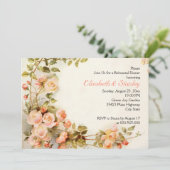 ヴィンテージロマン結婚ティックバラのリハーサル 招待状 (スタンド正面)