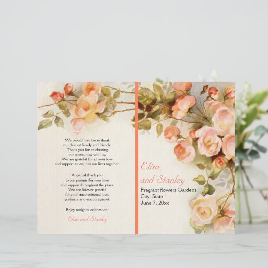 ヴィンテージロマン絵画ティックなバラ結婚計画 (スタンド正面)