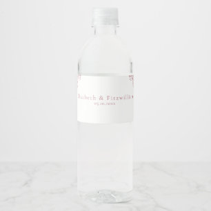 ヴィンテージロマン縁どスク結婚の枠 ペットボトルラベル