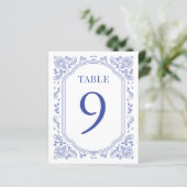 ヴィンテージロマ結婚ンスフローラのテーブル番号 (スタンド正面)