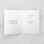 ヴィンテージロミオとジュリエットのバレンタインデーのカード シーズンカード (内部)