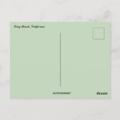 ヴィンテージロングビーチカリフォルニア ポストカード (裏面)