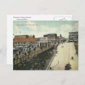 ヴィンテージロングビーチカリフォルニア ポストカード (正面/裏面)