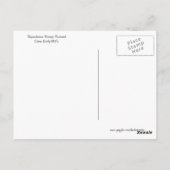 ヴィンテージロングビーチカリフォルニア ポストカード (裏面)