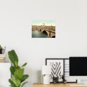 ヴィンテージロンドンイラストレーションポスター ポスター (ホームオフィス)