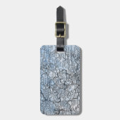 ヴィンテージロンドンイングランド地域地図と旅行 ラゲッジタグ (正面縦)