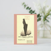 ヴィンテージロンドンイングランド英国博物館旅行 ポストカード (スタンド正面)