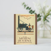 ヴィンテージロンドンイングランド英国科学旅行 ポストカード (スタンド正面)