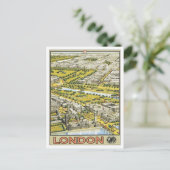 ヴィンテージロンドンイングランド ポストカード (スタンド正面)