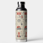 ヴィンテージロンドンウォーターボトル ウォーターボトル (右面)