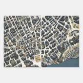 ヴィンテージロンドンシアターランド1915年版ポスター ラッピングペーパーシート (正面2)