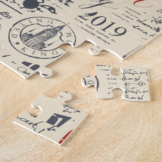 ヴィンテージロンドンジグソーパズル ジグソーパズル (側面)