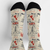 ヴィンテージロンドンソックス#2 ソックス (上部)