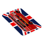 ヴィンテージロンドンダブルデッカーバス マグネット (右側)