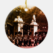 ヴィンテージロンドンチェンジガードバッキンガムパレス セラミックオーナメント (裏面)