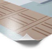 ヴィンテージロンドントラベルシーン フォトプリント            (角)