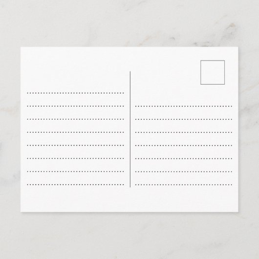 ヴィンテージロンドンビッグベンウォーター色 ポストカード (裏面)