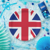 ヴィンテージロンドンファッションイギリス国旗のユニオンジャック ペーパープレート (パーティー)