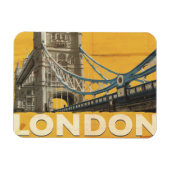 ヴィンテージロンドンポスター マグネット (横)