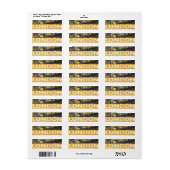 ヴィンテージロンドンポスター ラベル (フルシート)