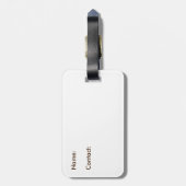 ヴィンテージロンドンマップラゲッジタグ ラゲッジタグ (裏面縦)