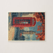 ヴィンテージロンドン旅行 ジグソーパズル (横)