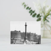 ヴィンテージロンドン通りシーントラファルガースクエア ポストカード (スタンド正面)
