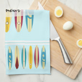 ヴィンテージロンボード キッチンタオル (四つ折り)