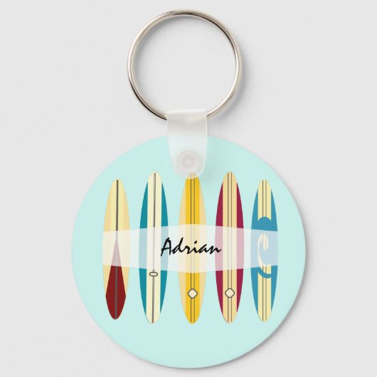 ヴィンテージロンボード キーホルダー (正面)