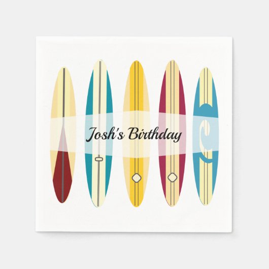 ヴィンテージロンボード スタンダードカクテルナプキン (正面)