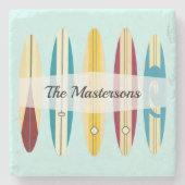 ヴィンテージロンボード ストーンコースター (正面)