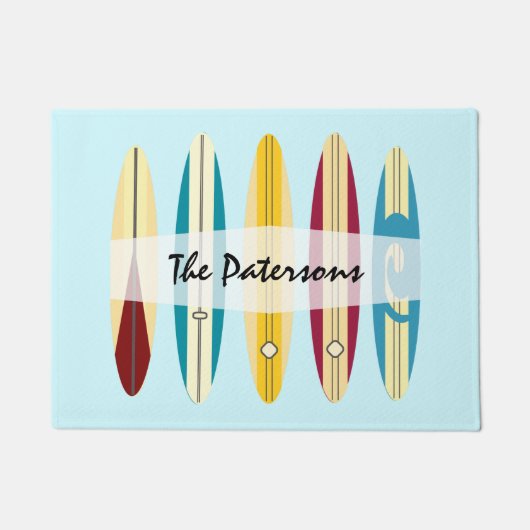 ヴィンテージロンボード ドアマット (正面)