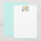 ヴィンテージロンボード ノートカード (正面/裏面)