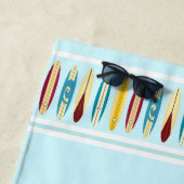 ヴィンテージロンボード ビーチタオル (インサイチュ)