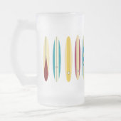 ヴィンテージロンボード フロストグラスビールジョッキ (左)