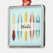 ヴィンテージロンボード メタルオーナメント (左)