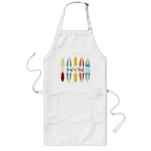 ヴィンテージロンボード ロングエプロン (正面)