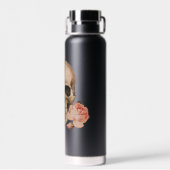 ヴィンテージローザスカルコラージュウォーターボトル ウォーターボトル (背面)