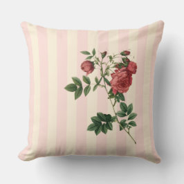 ヴィンテージ'ローザラパ'ボタニカル装飾用クッション クッション
