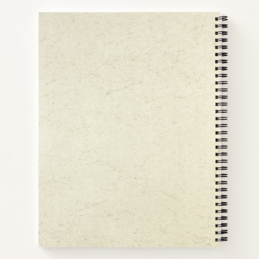 ヴィンテージローザロンギフォリア ノートブック (裏面)